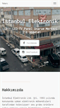 Mobile Screenshot of istanbulelektronik.com